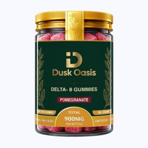 Delta-8 Pomegranate Gummies 30mg